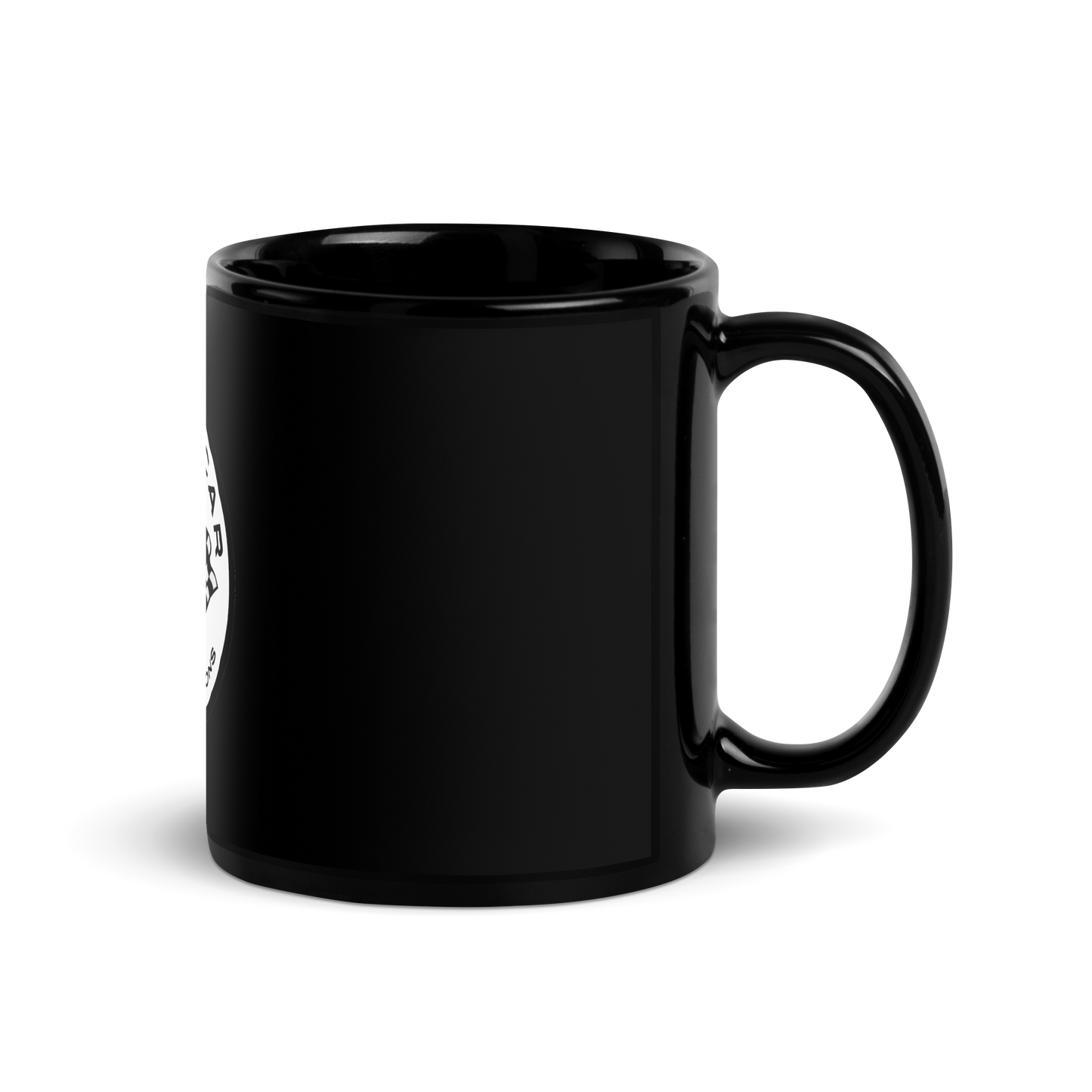 Black Glossy Mug