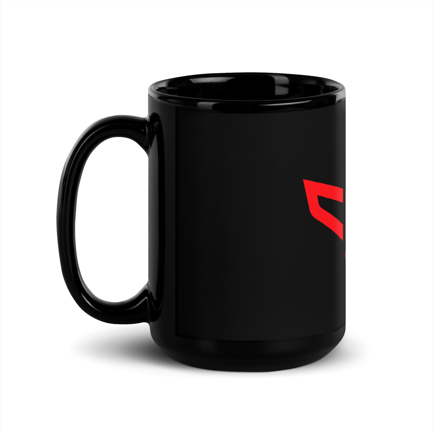 Black Glossy Mug